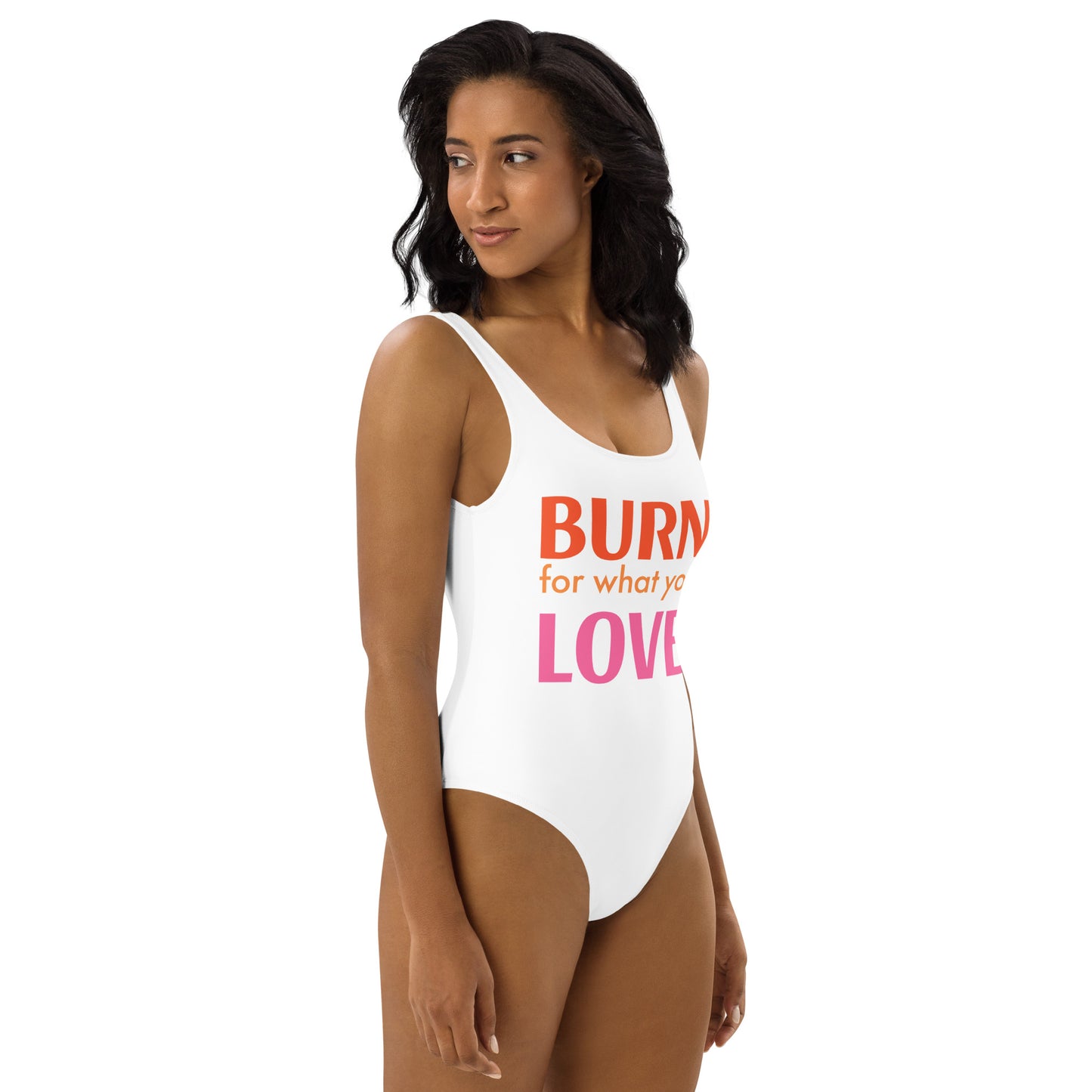 Mulher, Burn for what you love, tendência o melhor fato de banho para o verão [OP Swimsuit]