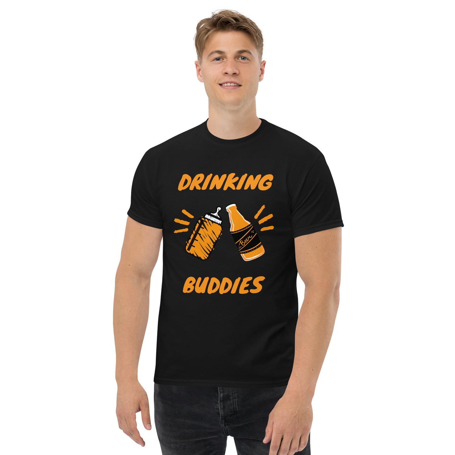 Pais e filhos, Drinking Buddies, t-shirt de adulto [PG50R]