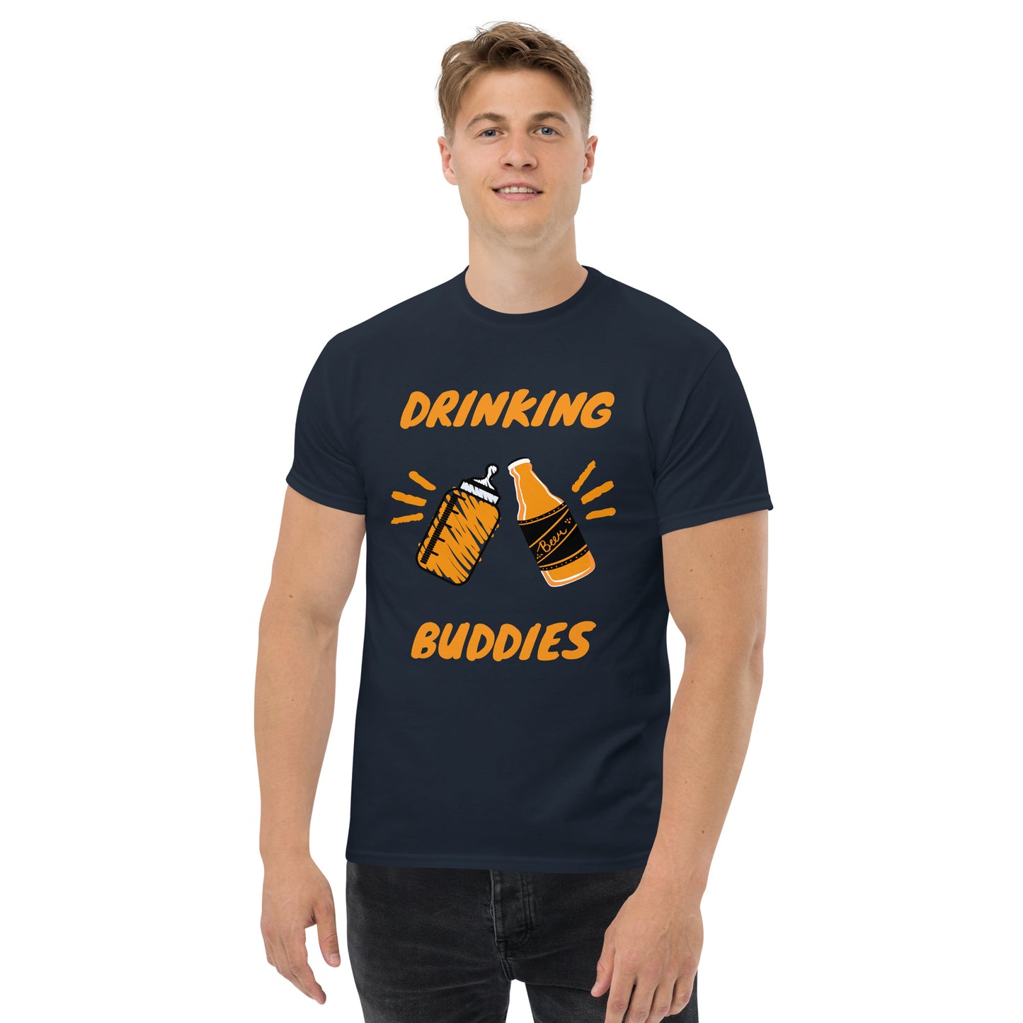 Pais e filhos, Drinking Buddies, t-shirt de adulto [PG50R]