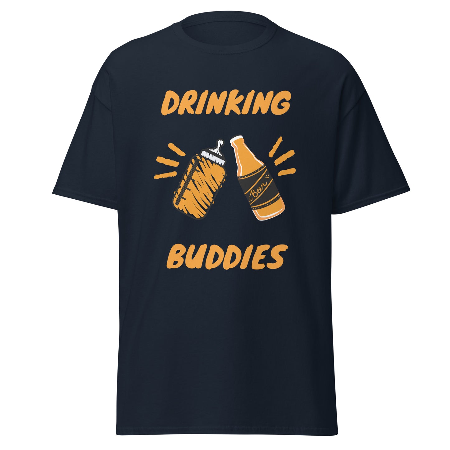 Pais e filhos, Drinking Buddies, t-shirt de adulto [PG50R]