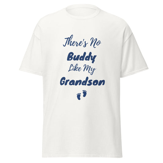 t-shirt adulto, t-shirt pai e filho, t-shirt pais e crianças, t-shirt pais e filhos, t-shirt There's no Buddy Like my Grandpa, t-shirt There's no Buddy Like my Grandson, t-shirts familia