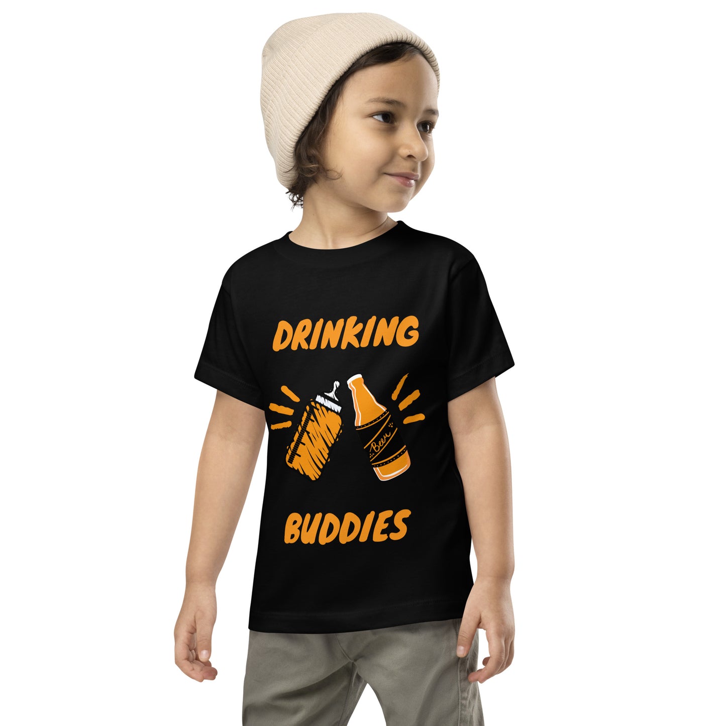 Pais e filhos, Drinking Buddies, t-shirt de criança [2-5 anos] [PBC31T]