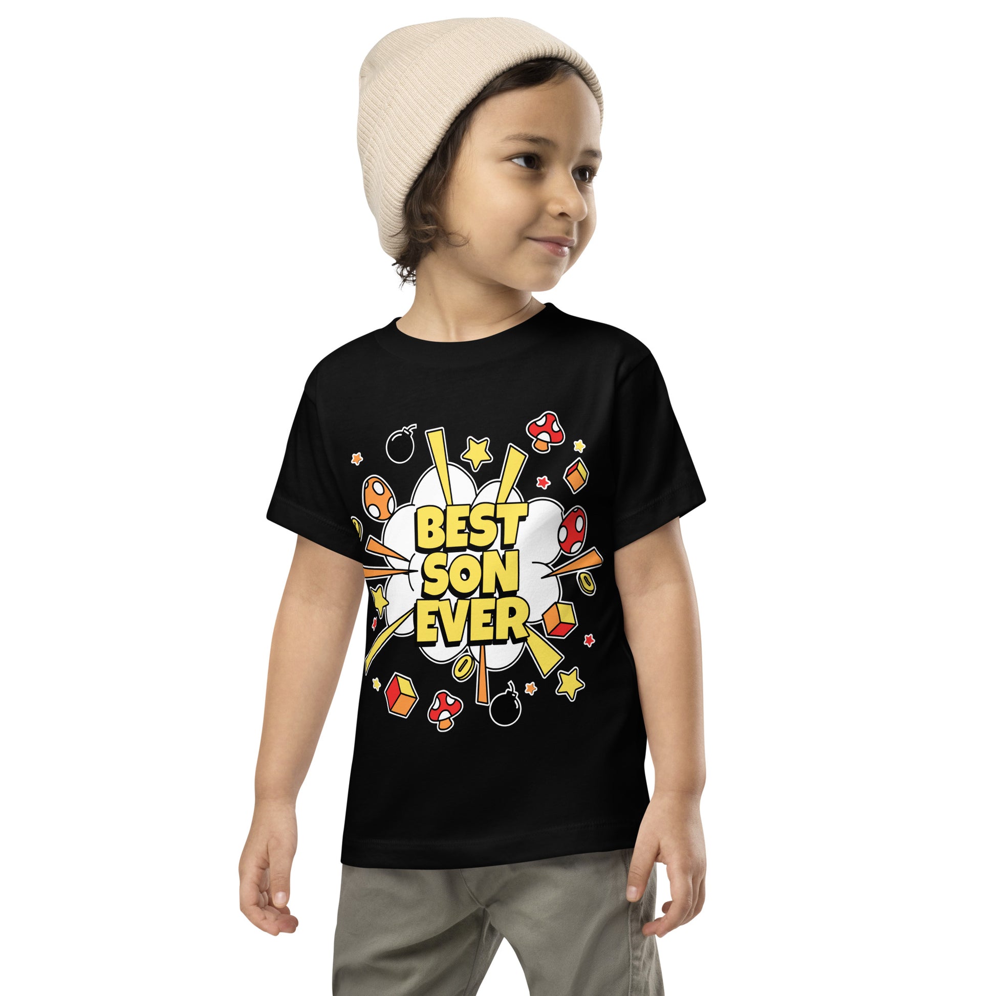 T-shirt de criança melhor presente para o filho ou filha