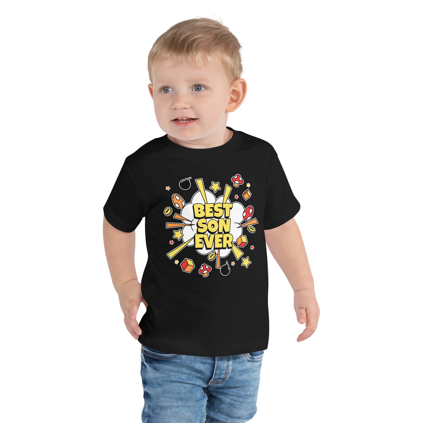 Filho, Melhor filho de sempre, t-shirt de criança [2-5 anos] [PBC31T]