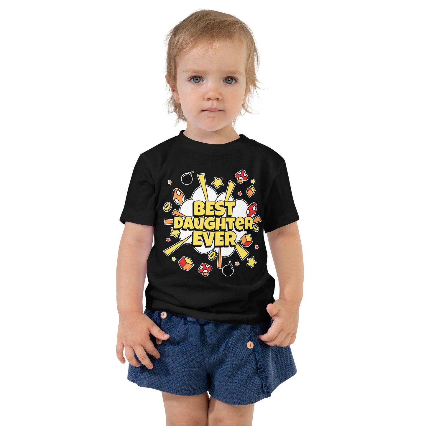 Filha, Melhor filha de sempre, t-shirt de criança [2-5 anos] [PBC31T]