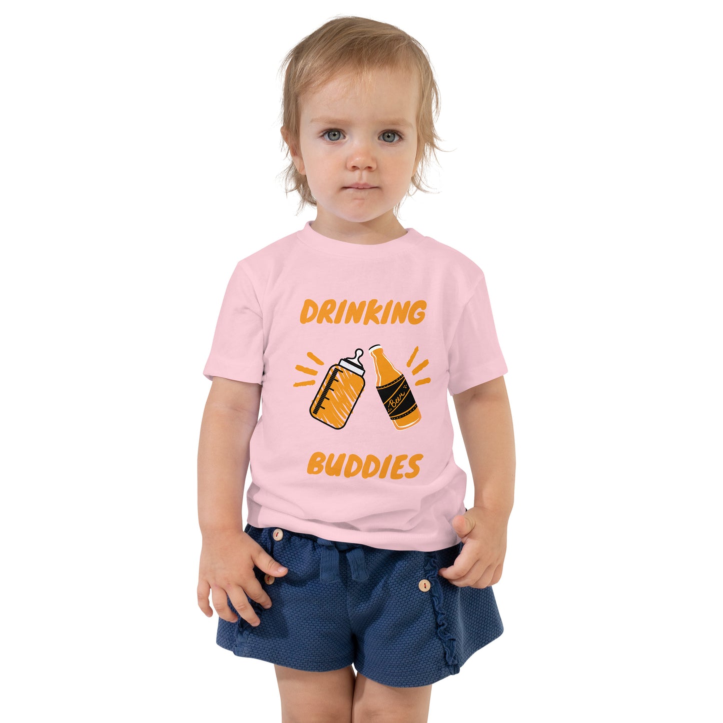 Pais e filhos, Drinking Buddies, t-shirt de criança [2-5 anos] [PBC31T]