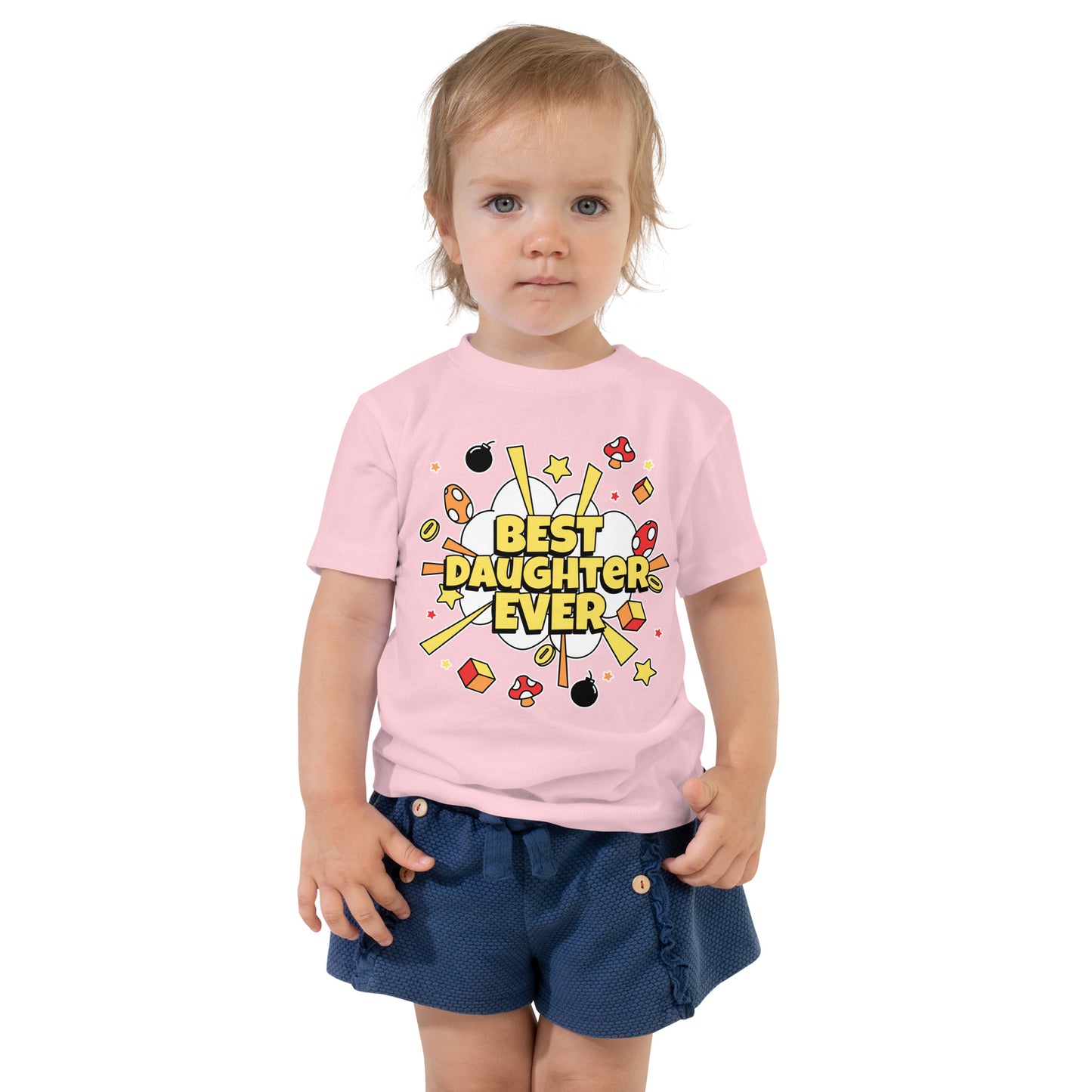 Filha, Melhor filha de sempre, t-shirt de criança [2-5 anos] [PBC31T]