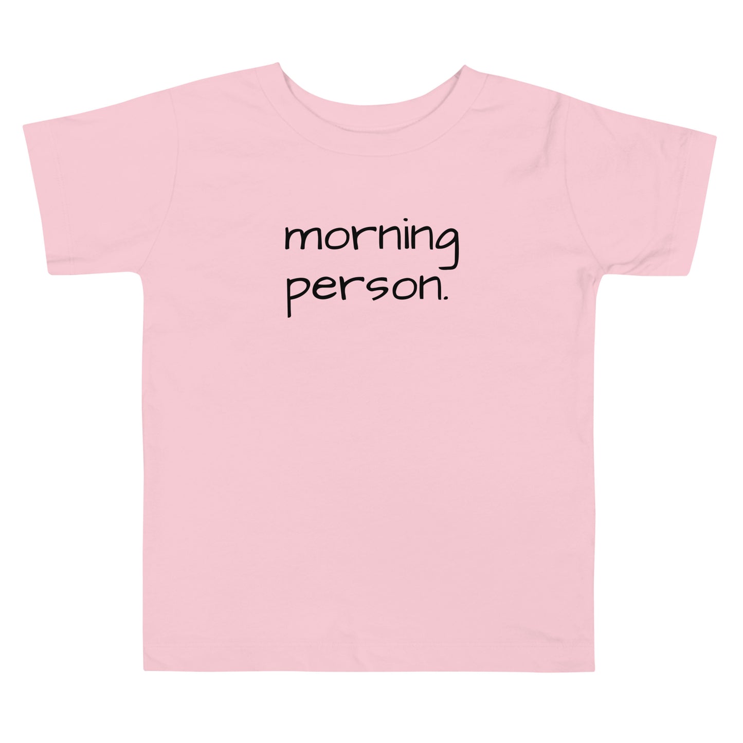 Pais e filhos, Morning person, t-shirt de criança [2-5 anos] [PBC31T]