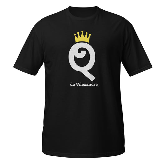 Família, King & Queen, Rainha, nome editável, t-shirt de adulto [PG640S]