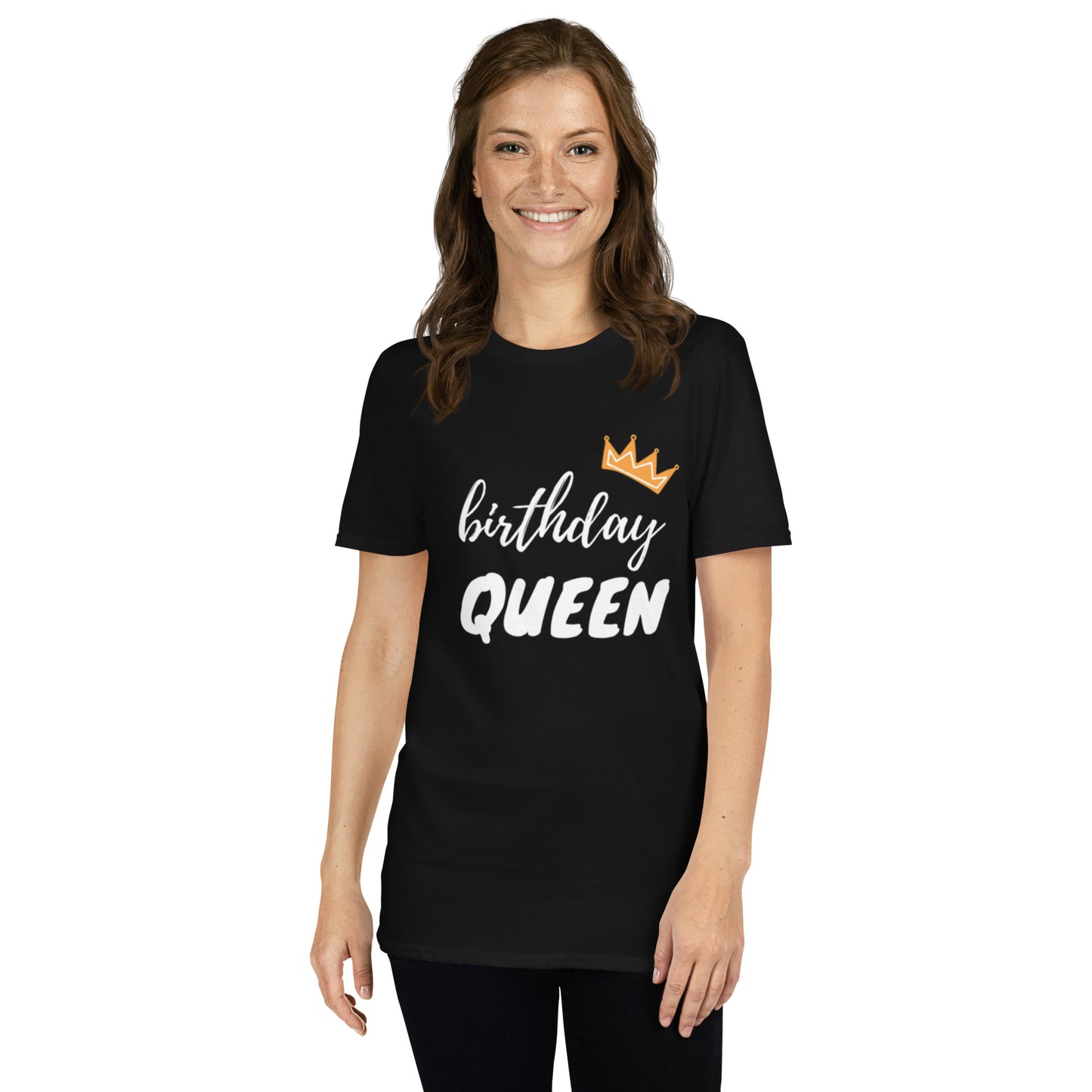 Mulher, Aniversário da Rainha, t-shirt de adulto [PG640S]