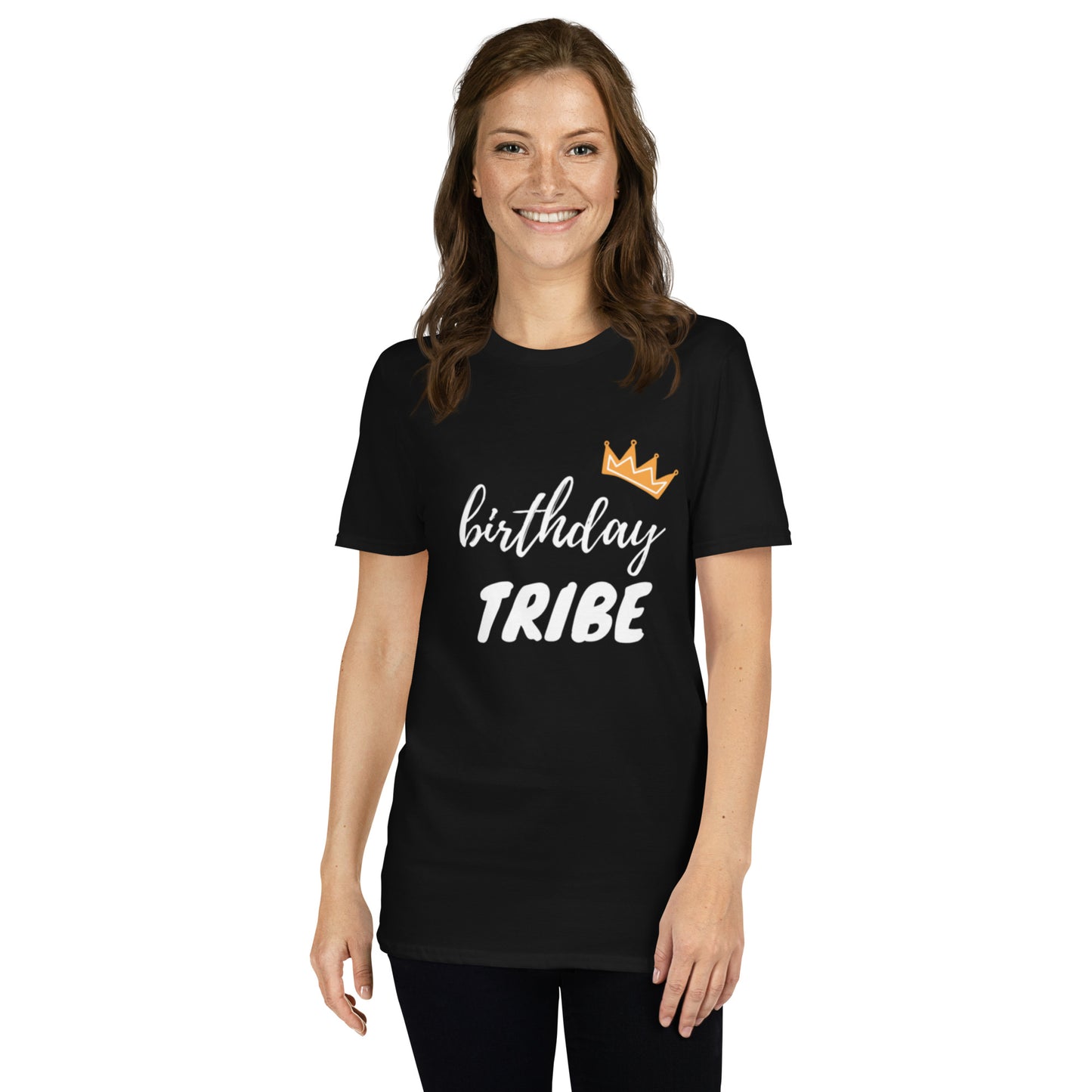 Mulher, Aniversário com a tribo, t-shirt de adulto [PG640S]