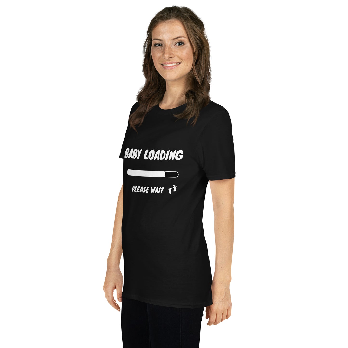 Mães e filhos, Baby loading, please wait, t-shirt de adulto [PG640S]