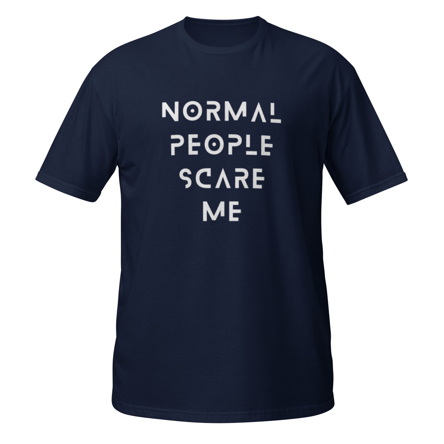 Normal people scare me, t-shirt de adulto [PG640S]