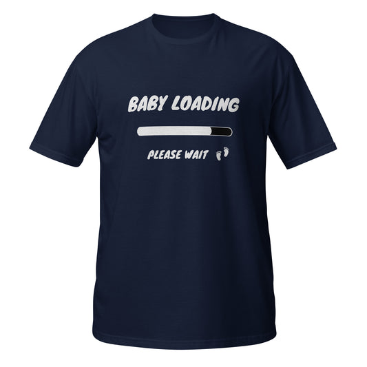 Mães e filhos, Baby loading, please wait, t-shirt de adulto [PG640S]