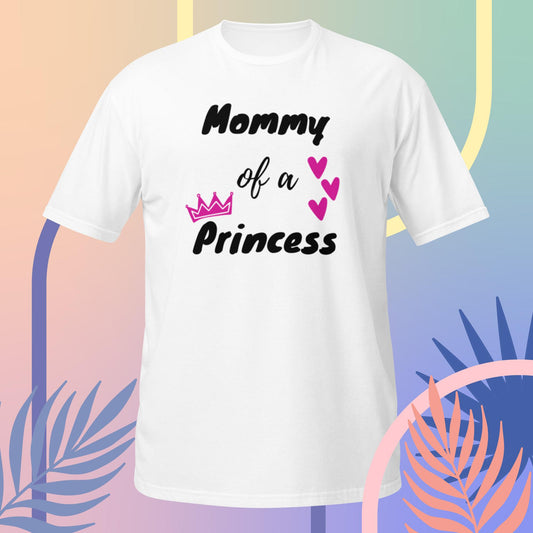 Mães e filhos, Mamã de uma princesa, t-shirt de adulto [PG640S]