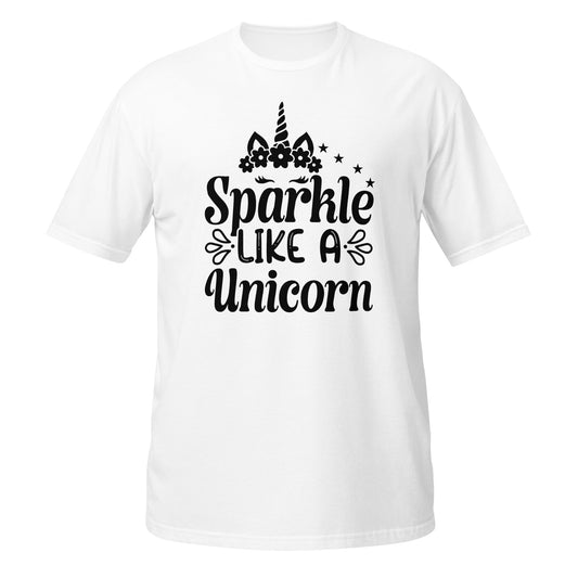 Sparkle Like A Unicorn, t-shirt de adulto [PG640S]