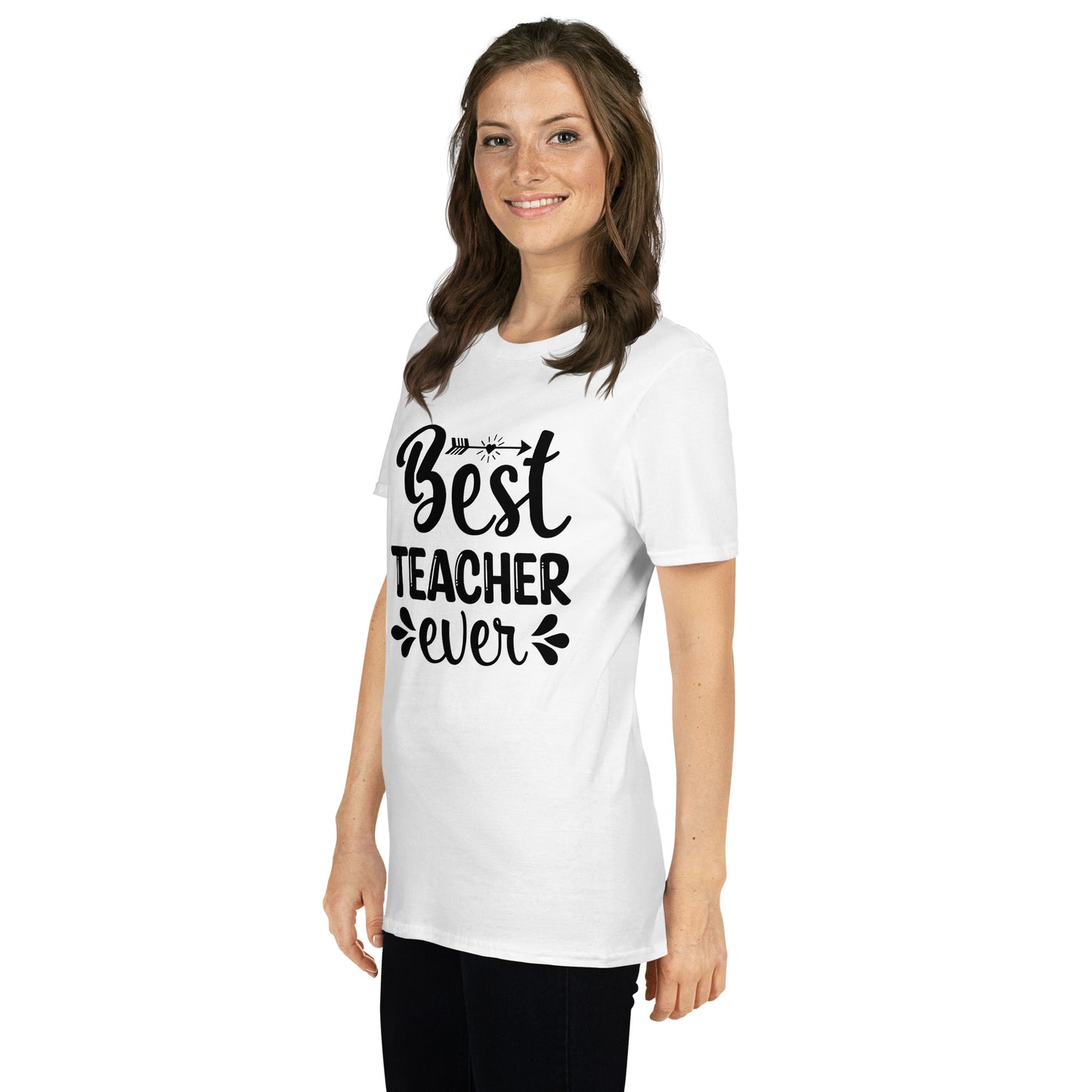 Professora, Best Teacher ever, t-shirt de adulto [PG640S]