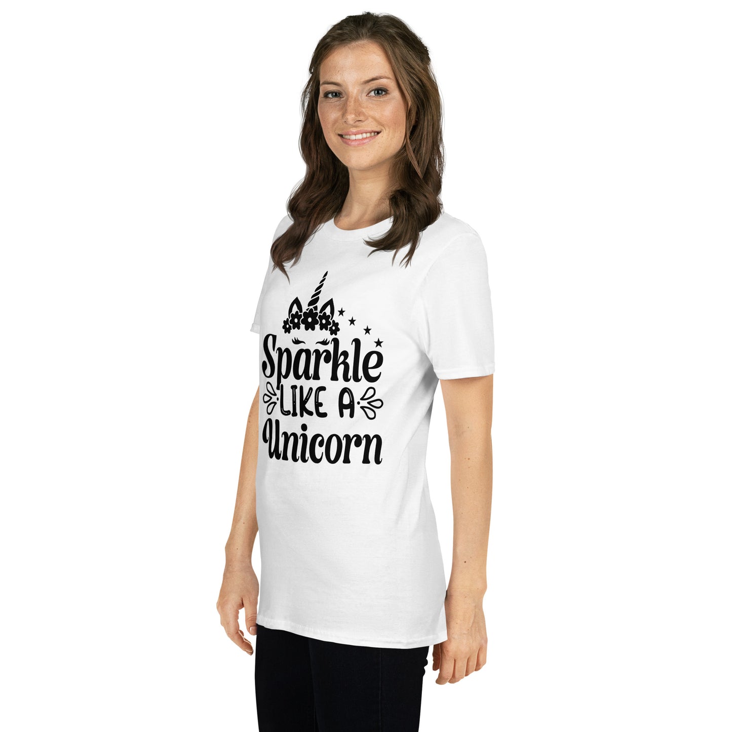 Sparkle Like A Unicorn, t-shirt de adulto [PG640S]