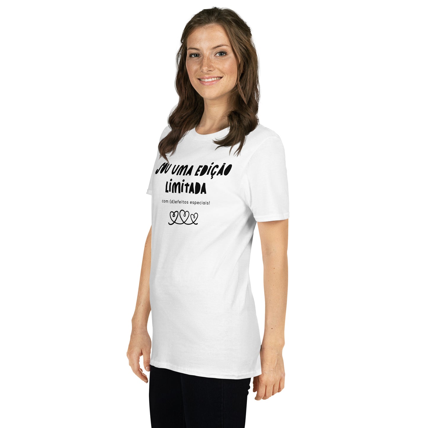 Funny, Sou uma edição limitada, com (d)efeitos especiais, o melhor presente para mulheres muito especiais [t-shirt PG640S]