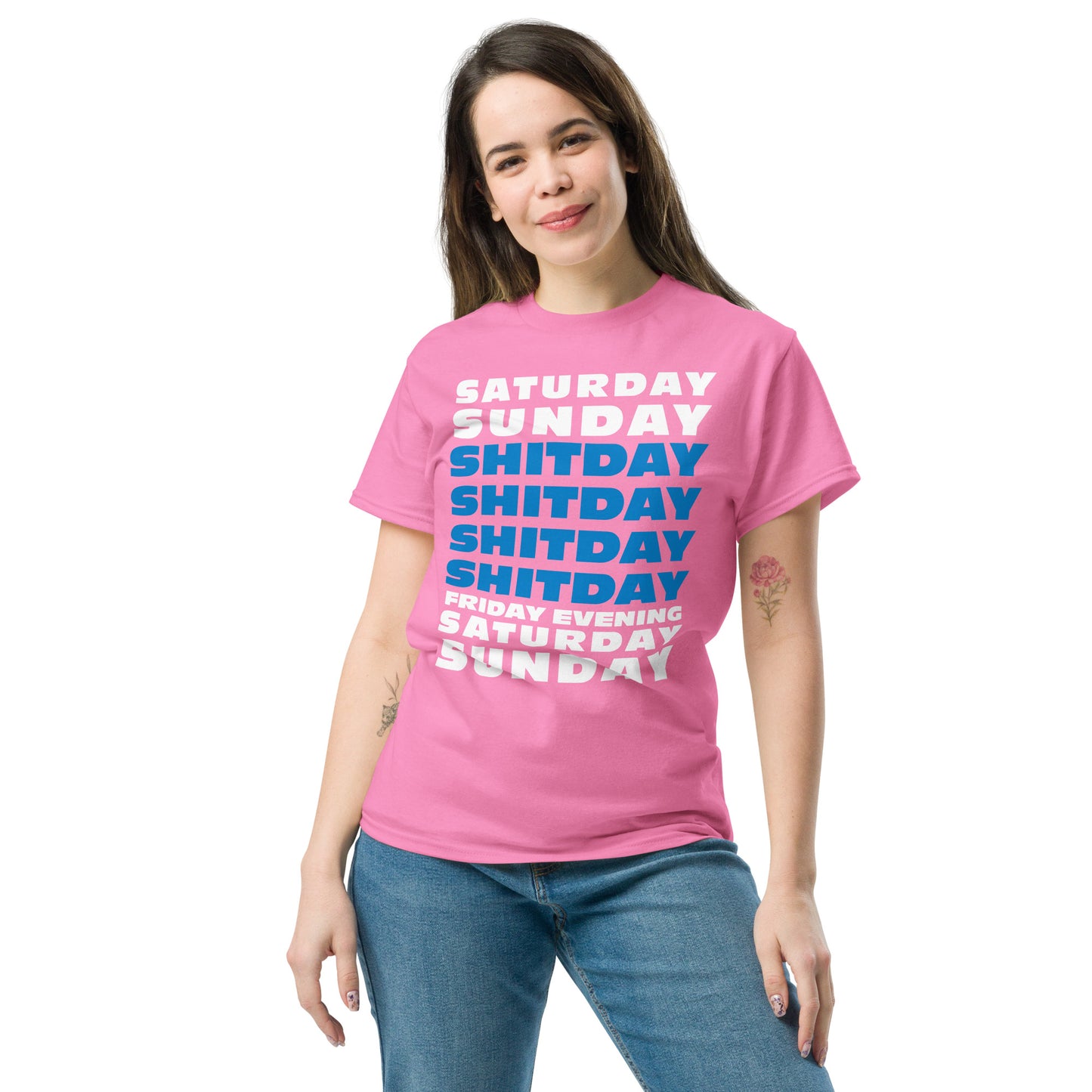 Funny, T-shirt para os dífíceis dias da semana shitday [t-shirt PG50R]