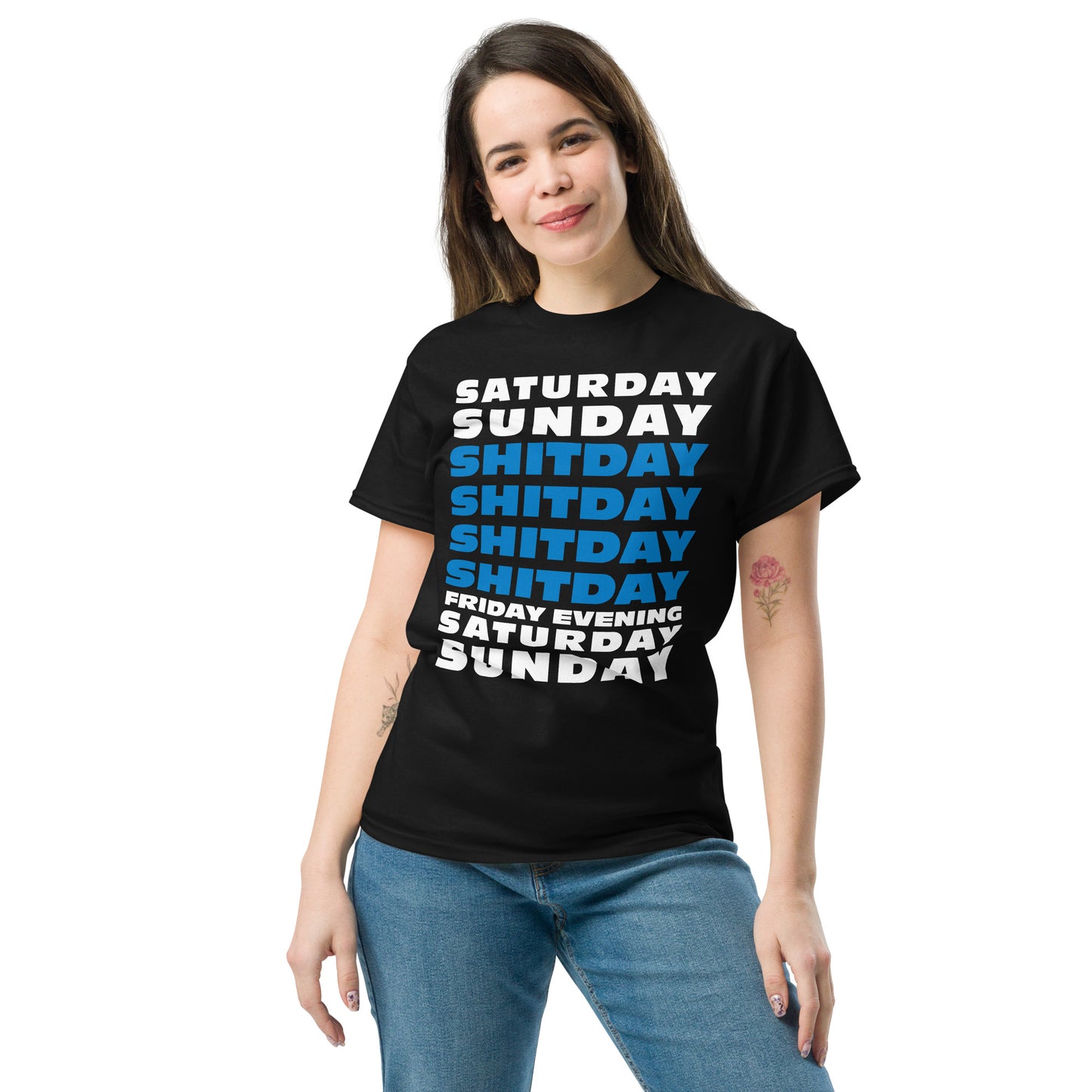 Funny, T-shirt para os dífíceis dias da semana shitday [t-shirt PG50R]