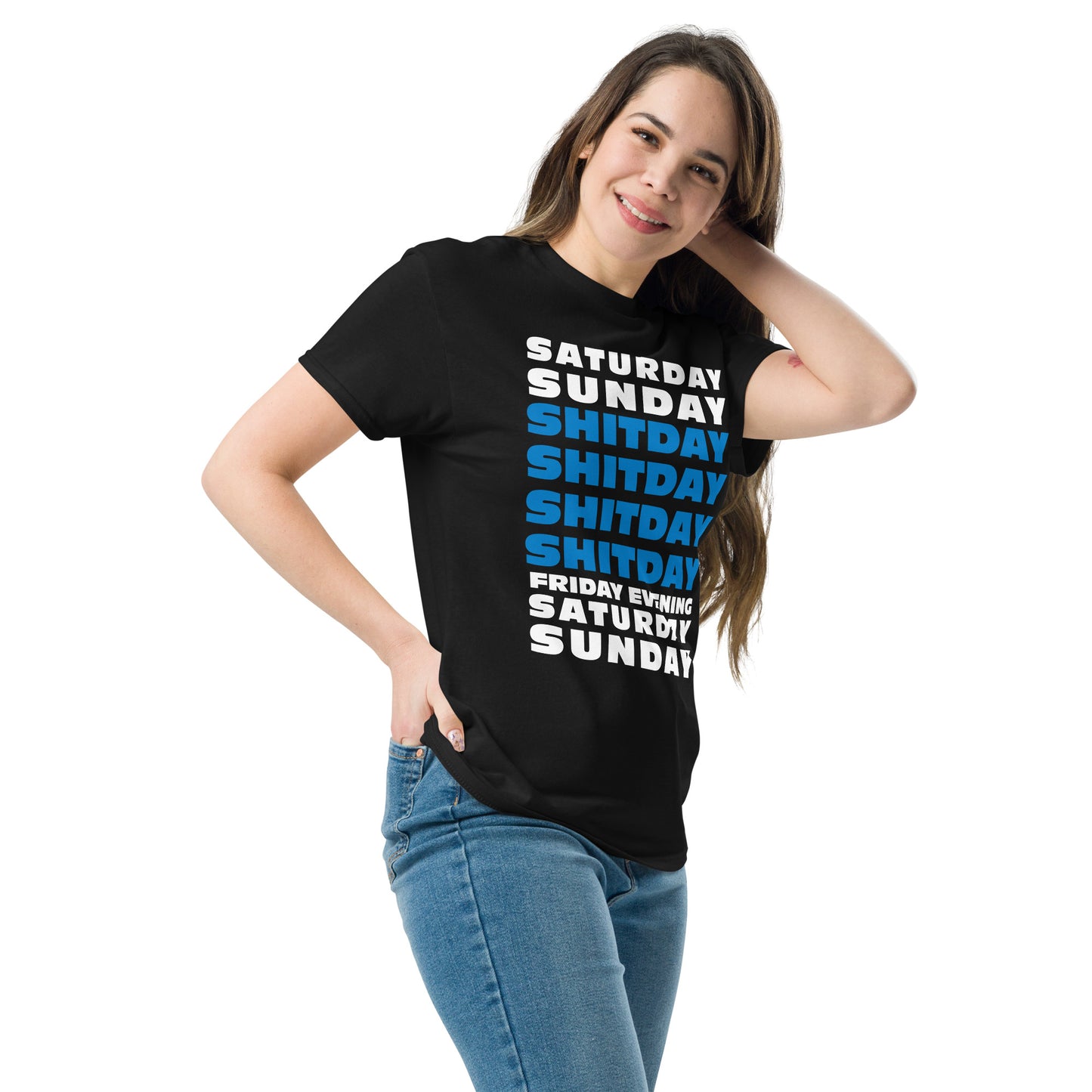 Funny, T-shirt para os dífíceis dias da semana shitday [t-shirt PG50R]