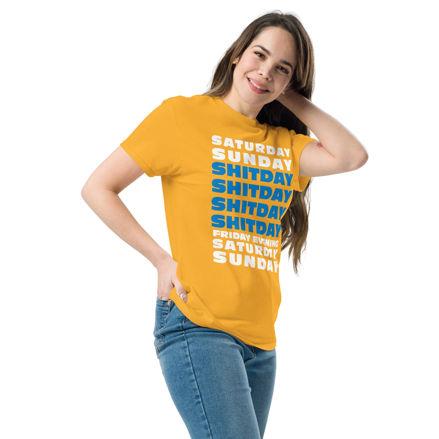 Funny, T-shirt para os dífíceis dias da semana shitday [t-shirt PG50R]