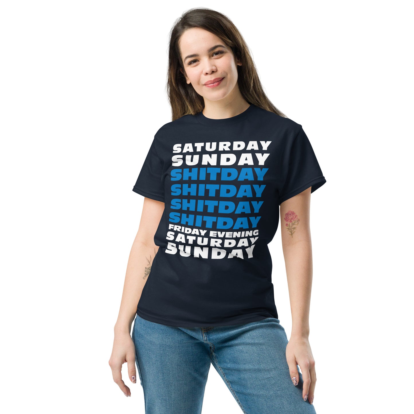 Funny, T-shirt para os dífíceis dias da semana shitday [t-shirt PG50R]