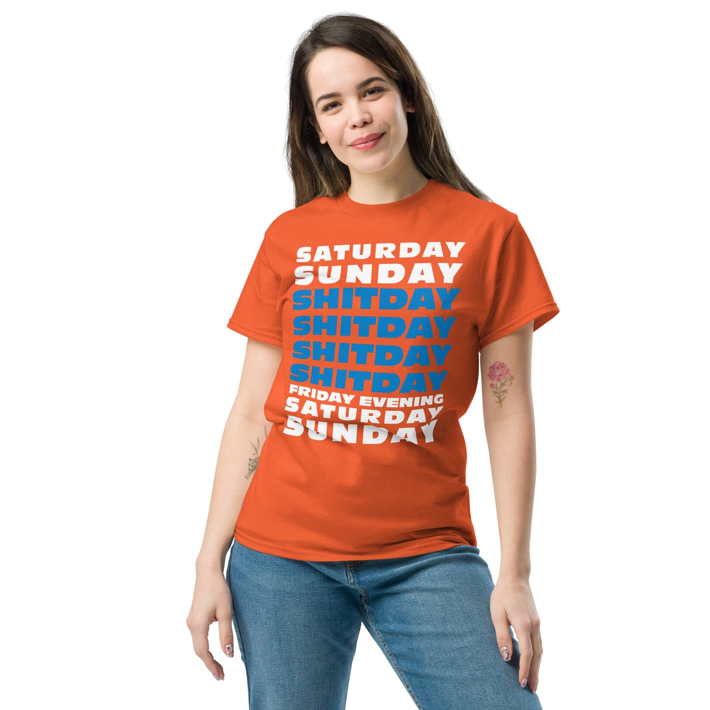 Funny, T-shirt para os dífíceis dias da semana shitday [t-shirt PG50R]