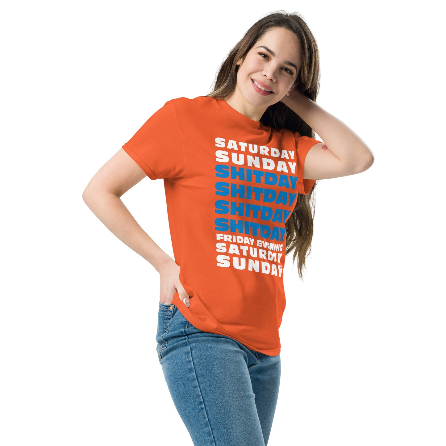 Funny, T-shirt para os dífíceis dias da semana shitday [t-shirt PG50R]