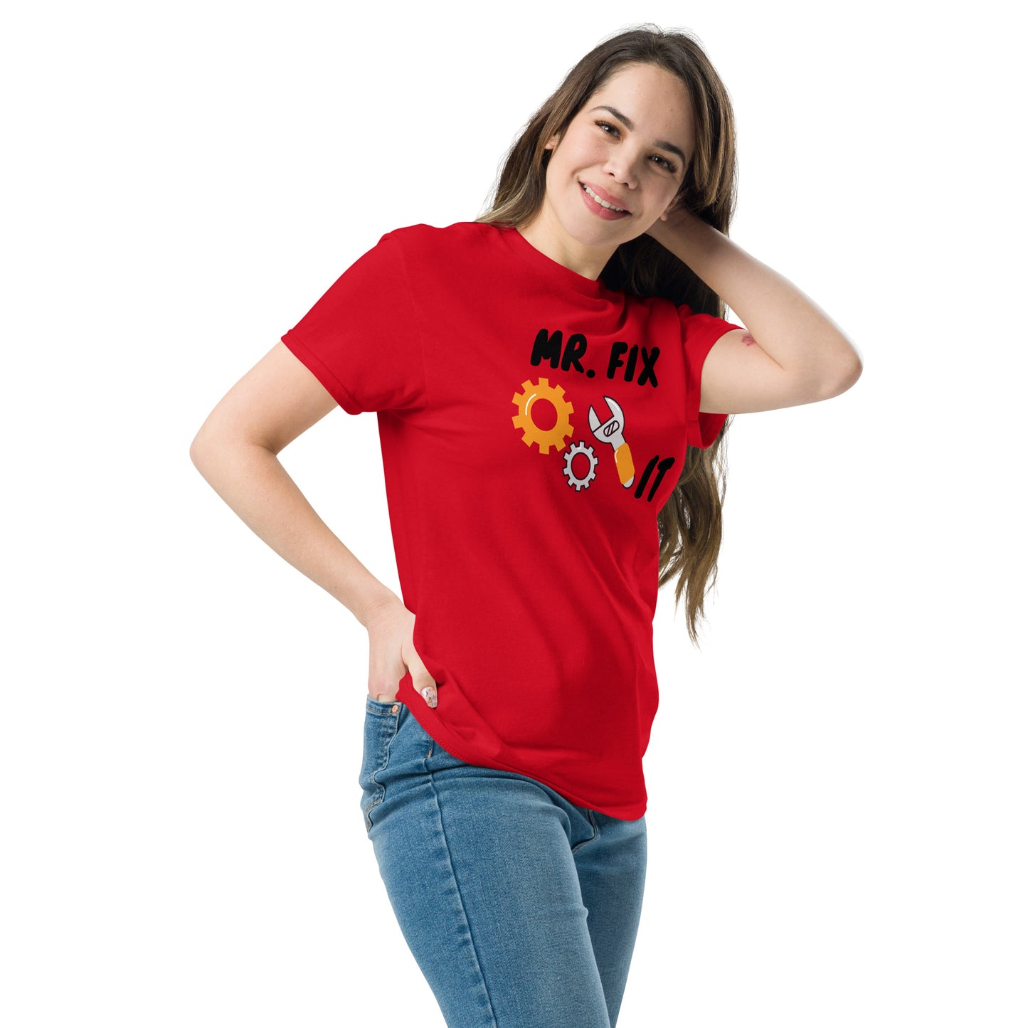 Pais e filhos conjunto, Mr. Fix IT o melhor presente para pais e filhos [t-shirt PG50R]