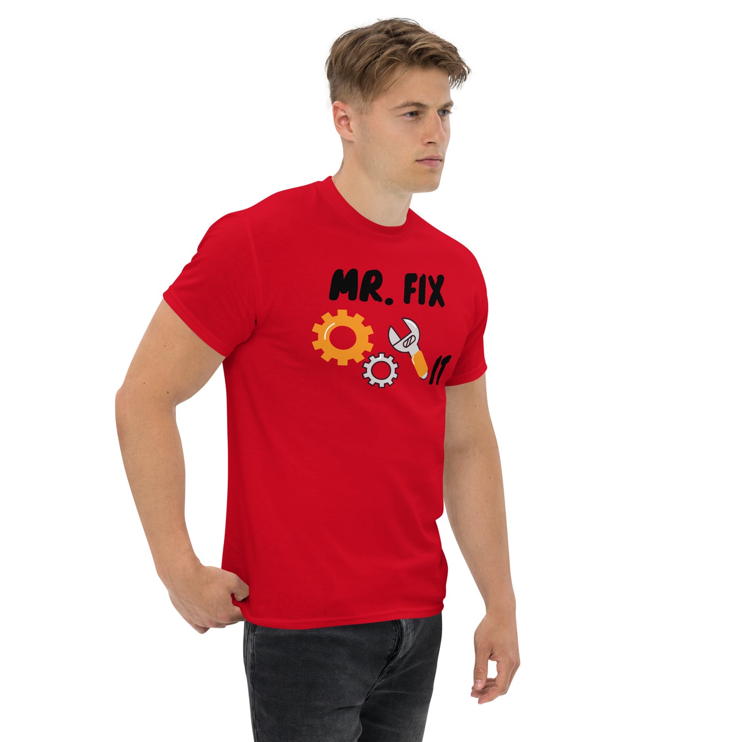 Pais e filhos conjunto, Mr. Fix IT o melhor presente para pais e filhos [t-shirt PG50R]