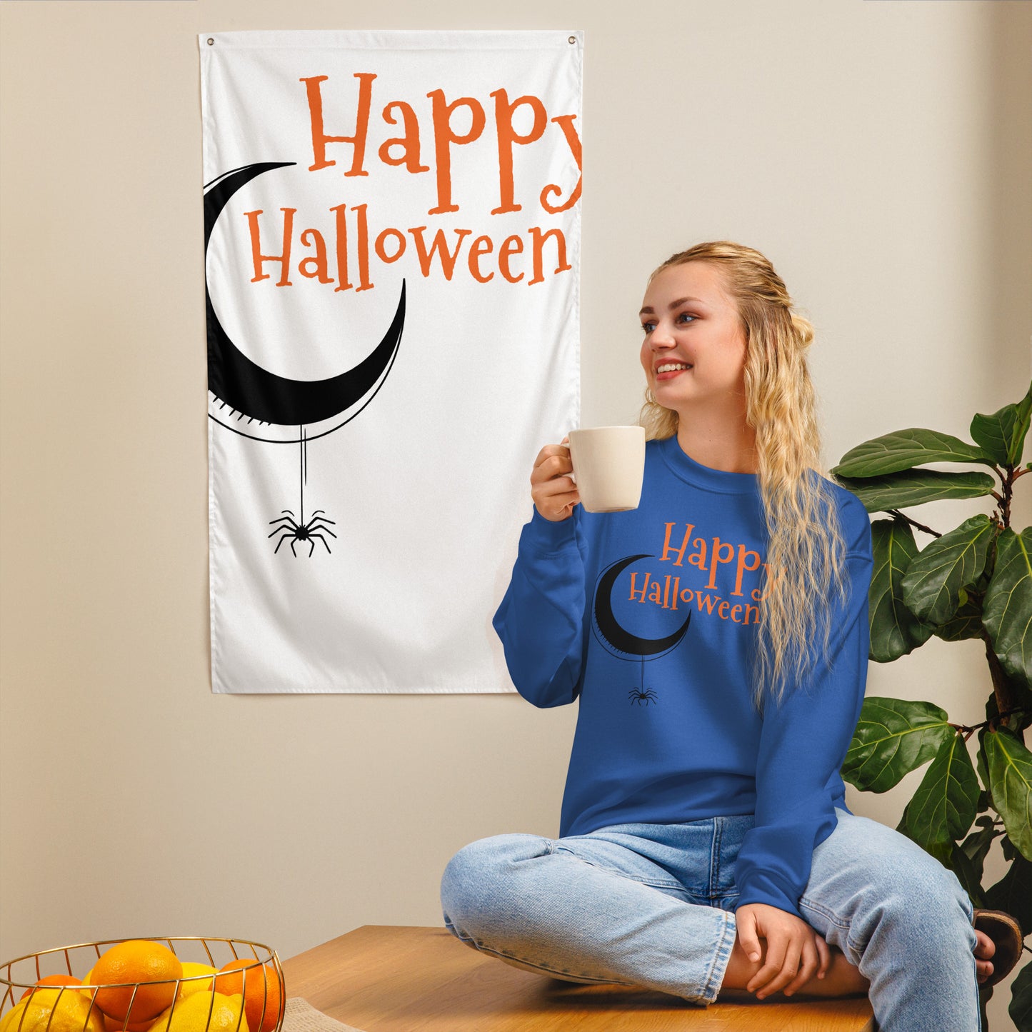 Halloween, Lua de Halloween sweatshirt única e quente para o Halloween [sweatshirt PGS18]